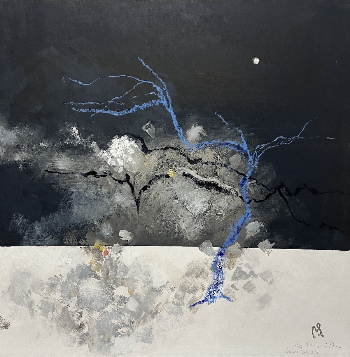 “Nye tider” 9/27. Maleri på lærred. 80 x 80 cm. IMG 9615