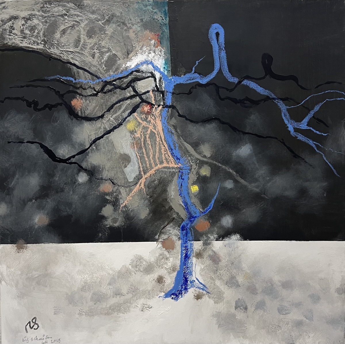 “Nye tider” 15/27. Maleri på lærred. 80 x 80 cm. IMG 9630