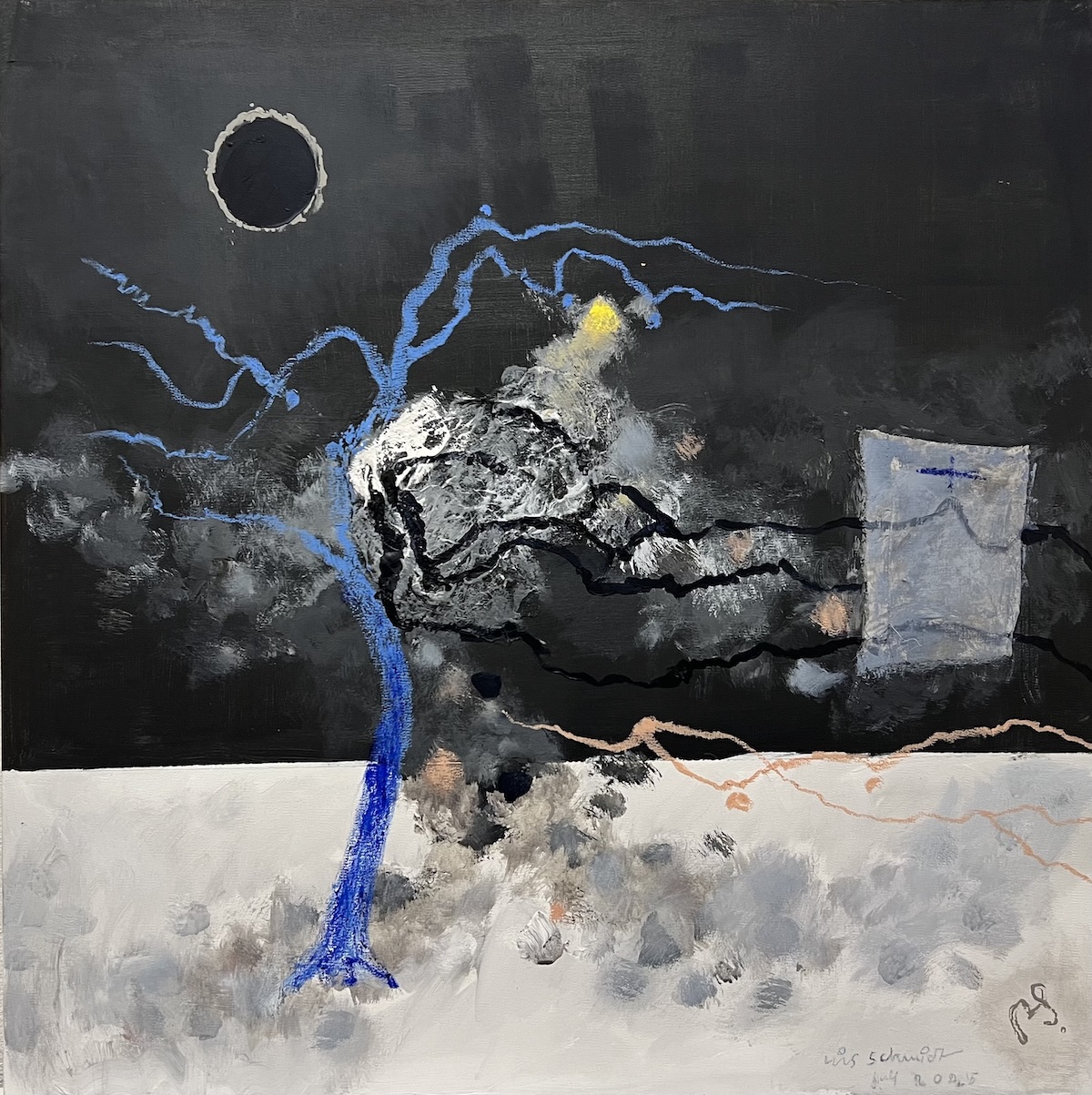 “Nye tider” 16/27. Maleri på lærred. 80 x 80 cm. IMG 9635