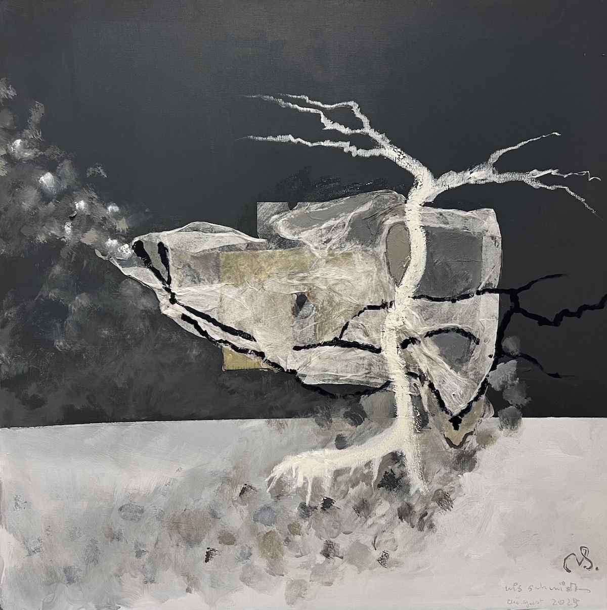 “Nye tider” 18/27. Maleri på lærred. 80 x 80 cm. IMG 9650