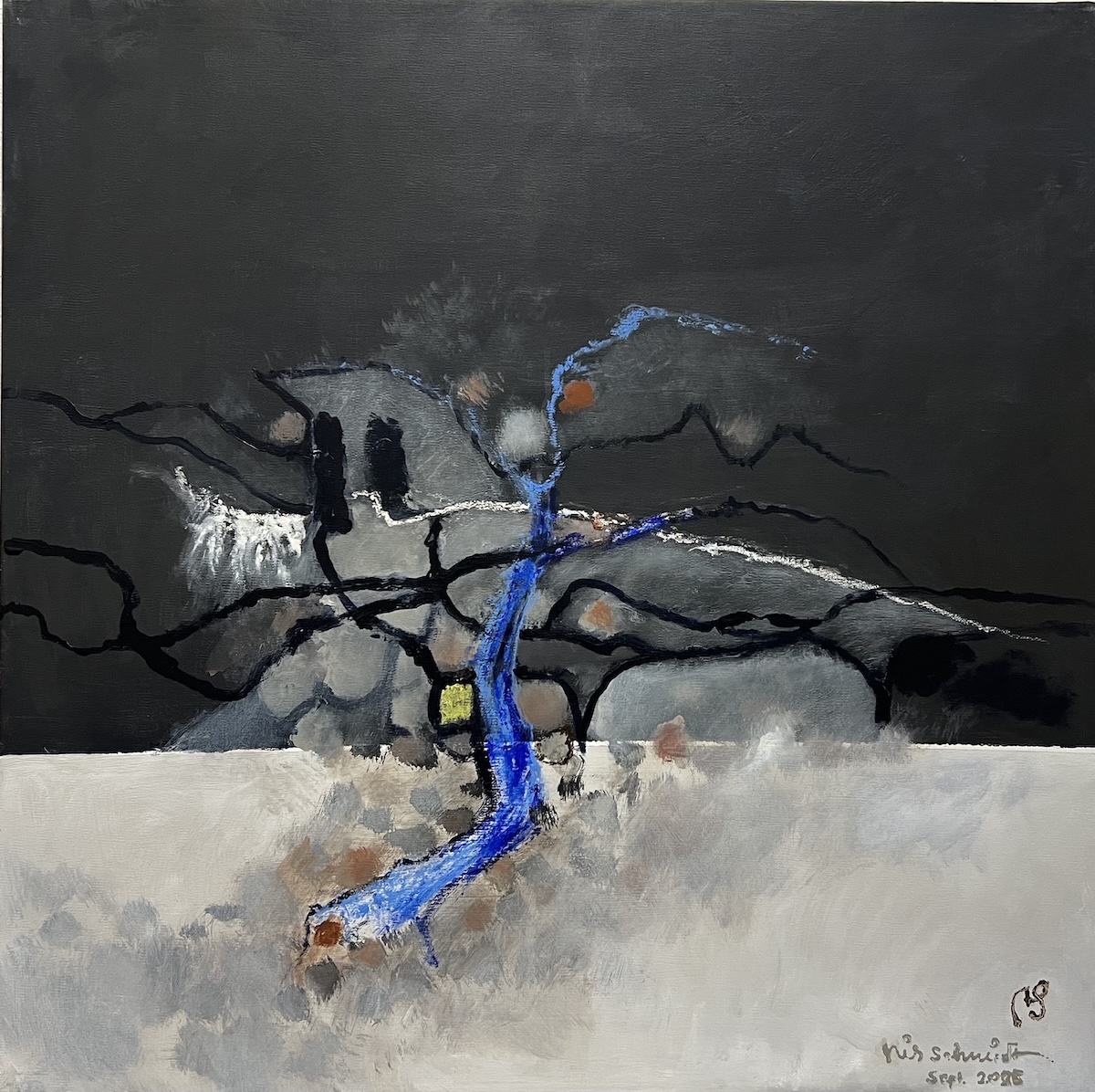 “Nye tider” 21/27. Maleri på lærred. 80 x 80 IMG 9655