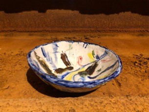Tine Hecht Pedersen. Store Skåle. Keramik   Ceramics. 18 22 Cm.